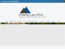 Tablet Screenshot of denvercriminalattorneylawyer.com